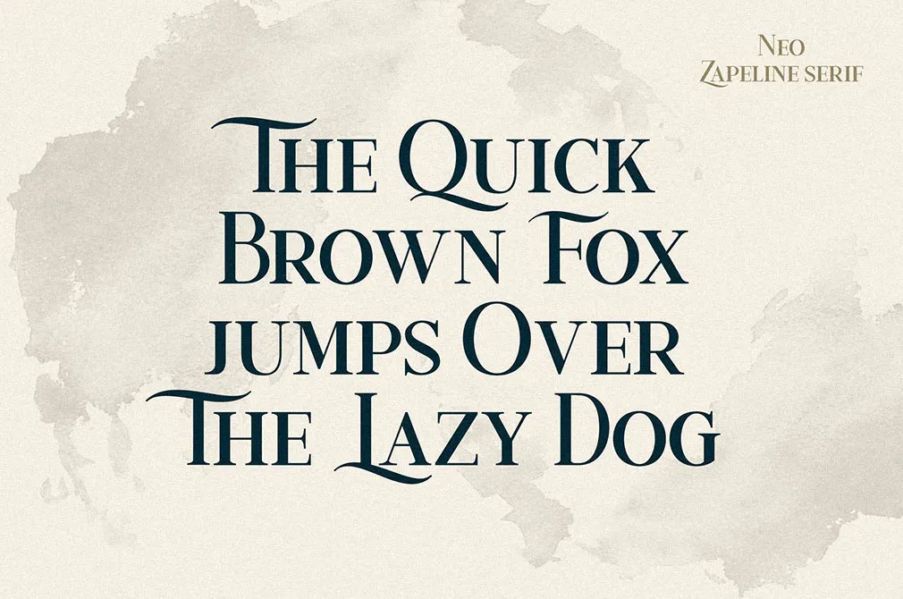 Neo Zapeline Font Family