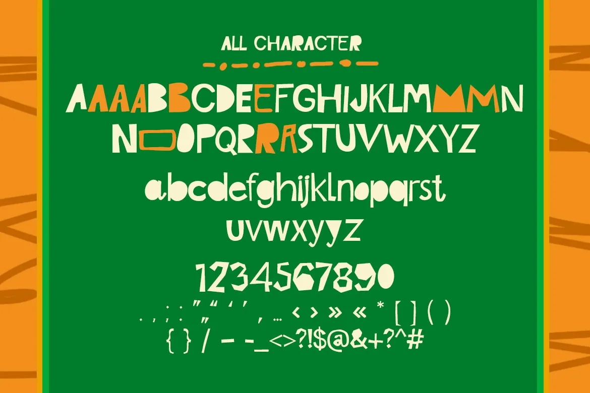 Borgie - Quirky Typeface