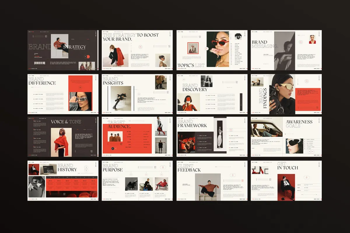 Brand Strategy Presentation Template