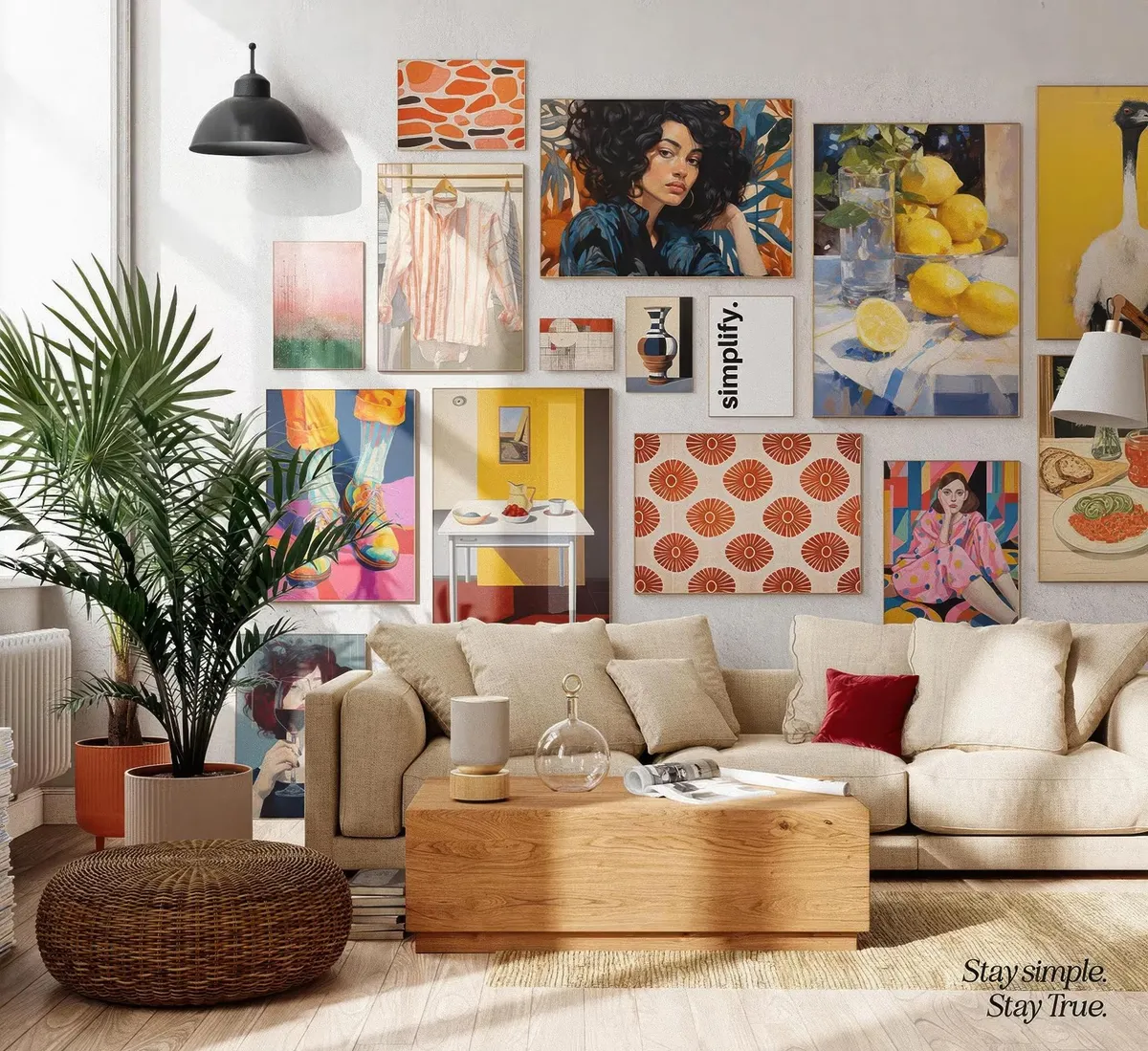 100 Eclectic Prints