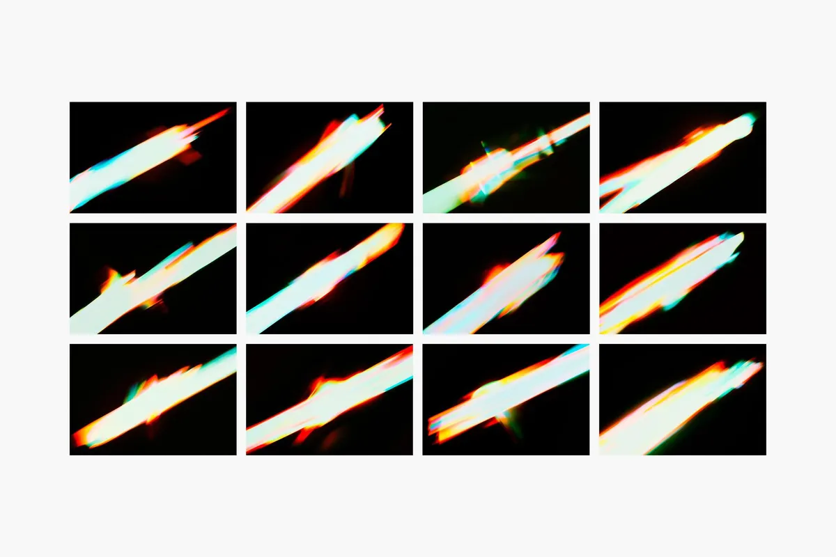 Prismatic Light Leaks Overlays