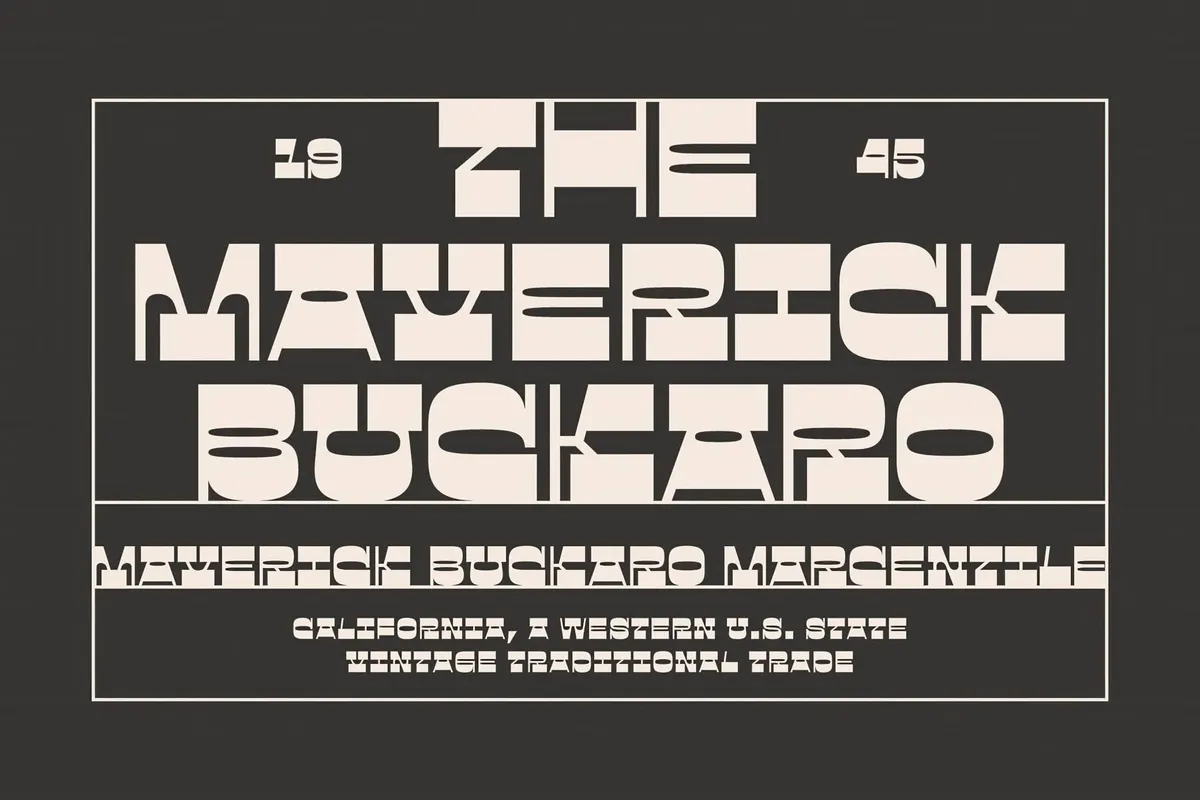 Gunarti Wide Western Font