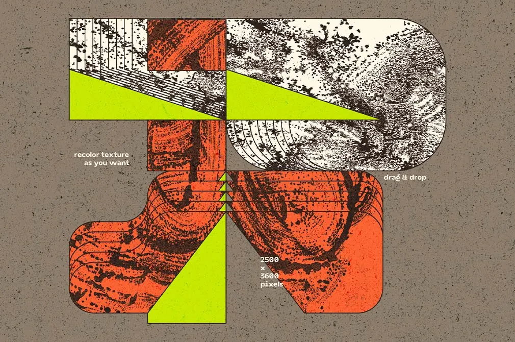 RUNNY — 30 Transparent PNG Textures