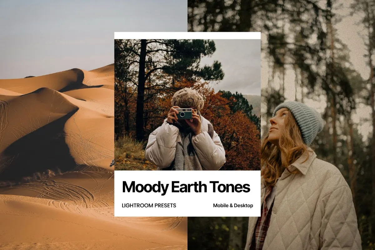 Moody Earth Tones Lightroom Presets