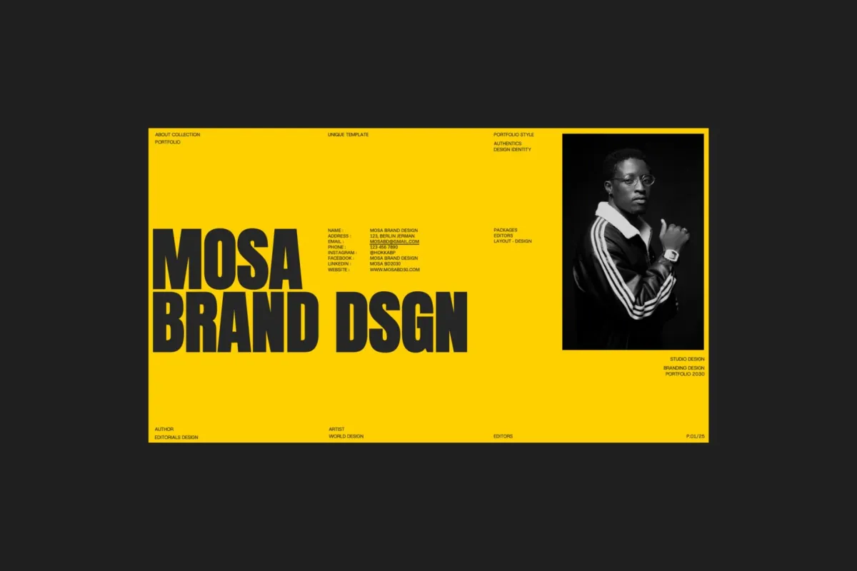 Mosa - Bold Brand Keynote Template