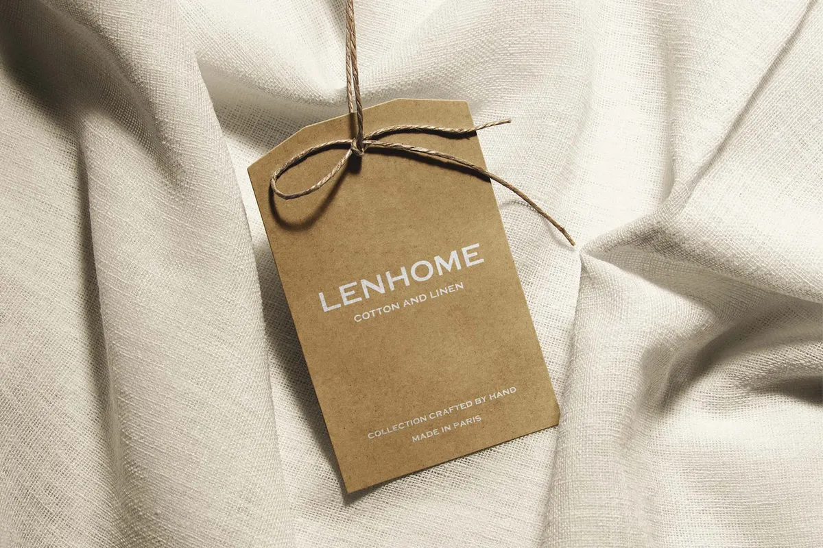Apparel Tag Mockup