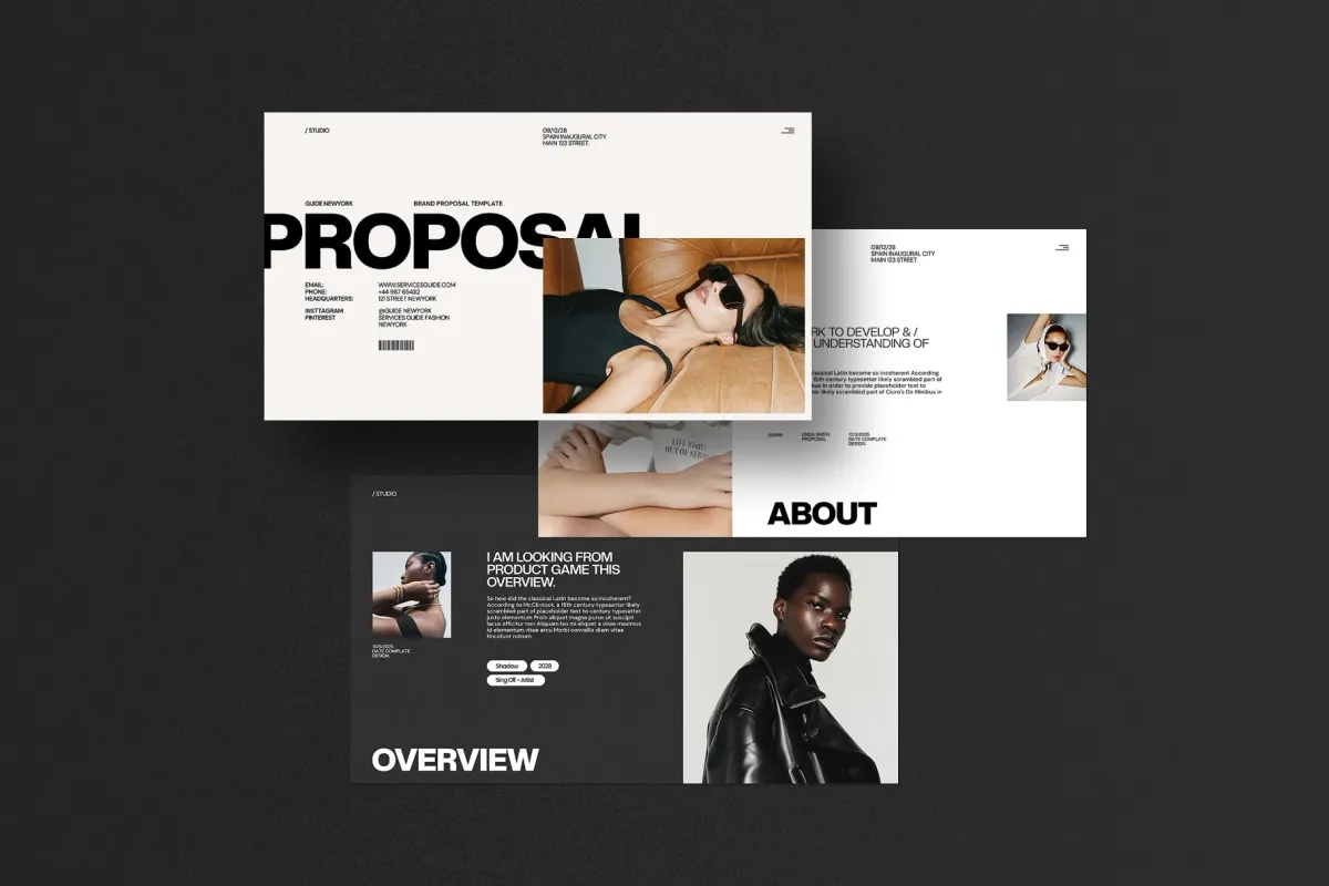 Studio Proposal Presentation Template