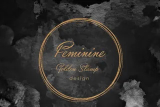 Feminine Golden Stamps