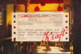 Cardboard Kraft Photo