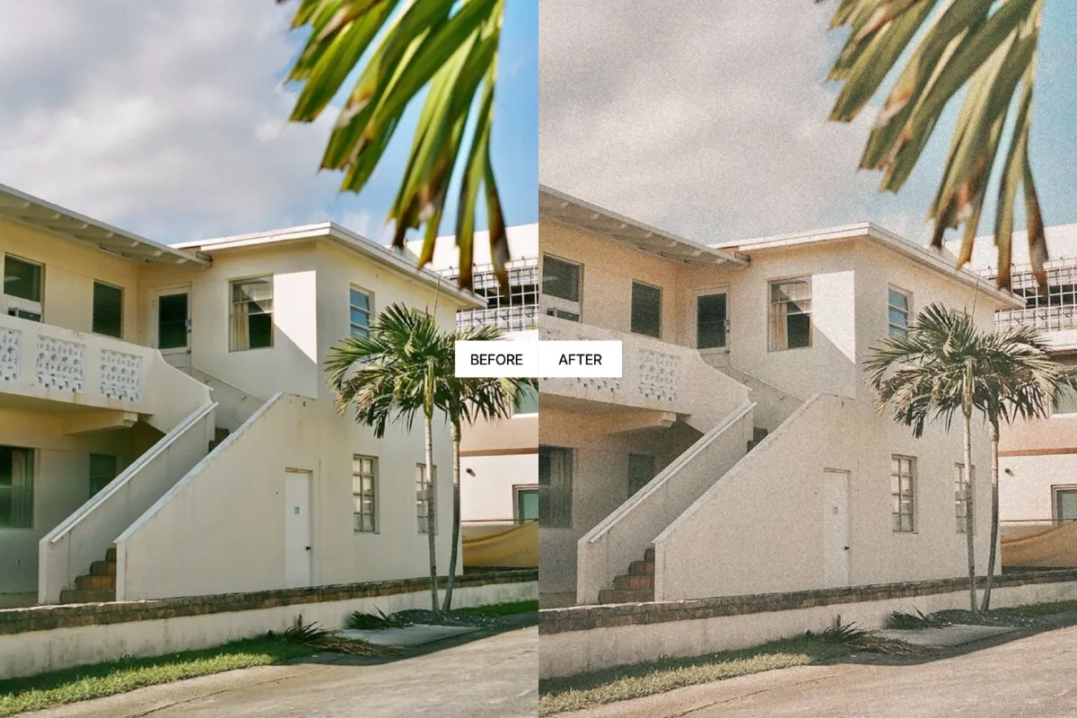 Super 8 Retro Film Lightroom Presets