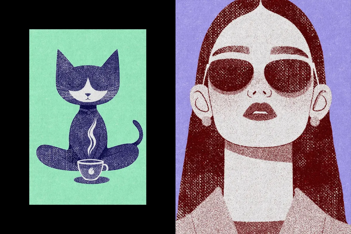 Old Printer Effect