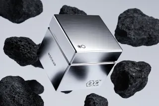 Square Metallic Box Mockup