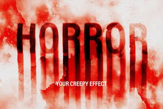 Horror Creepy Text Effect