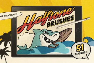 Retro Comics Procreate Brushes