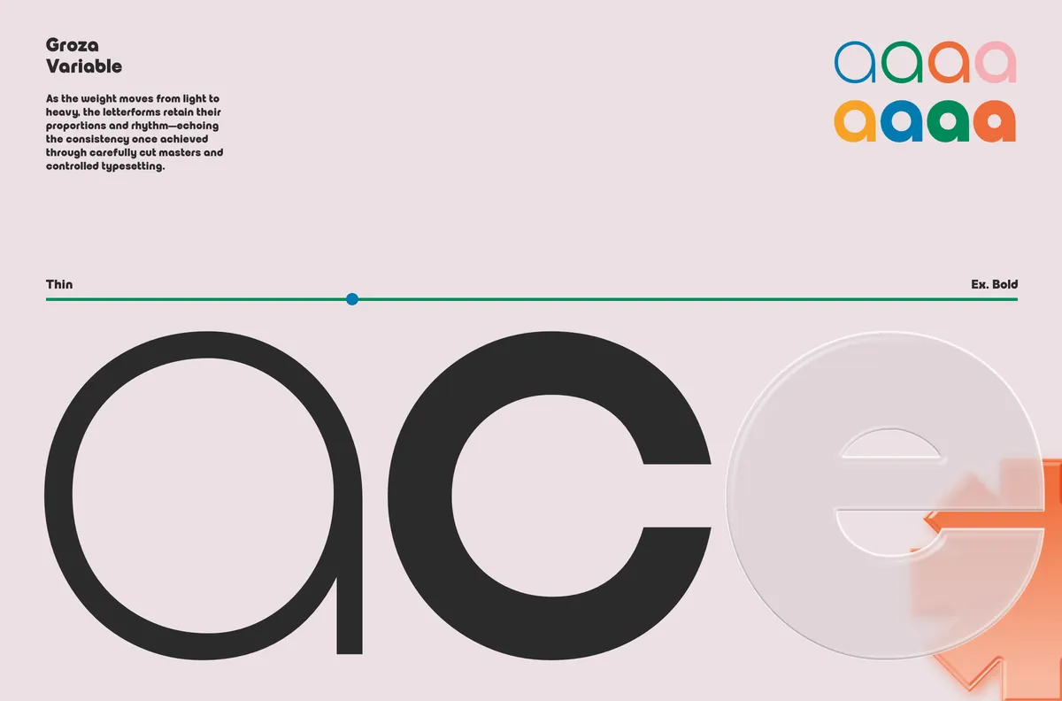 TRT Groza - Geometric Sans Font