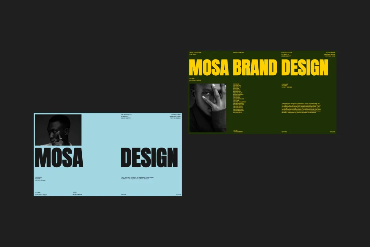 Mosa - Bold Brand Keynote Template