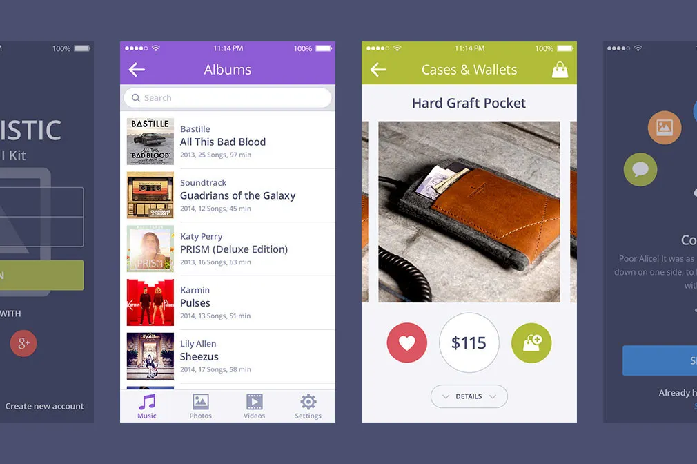 Coloristic UI Kit
