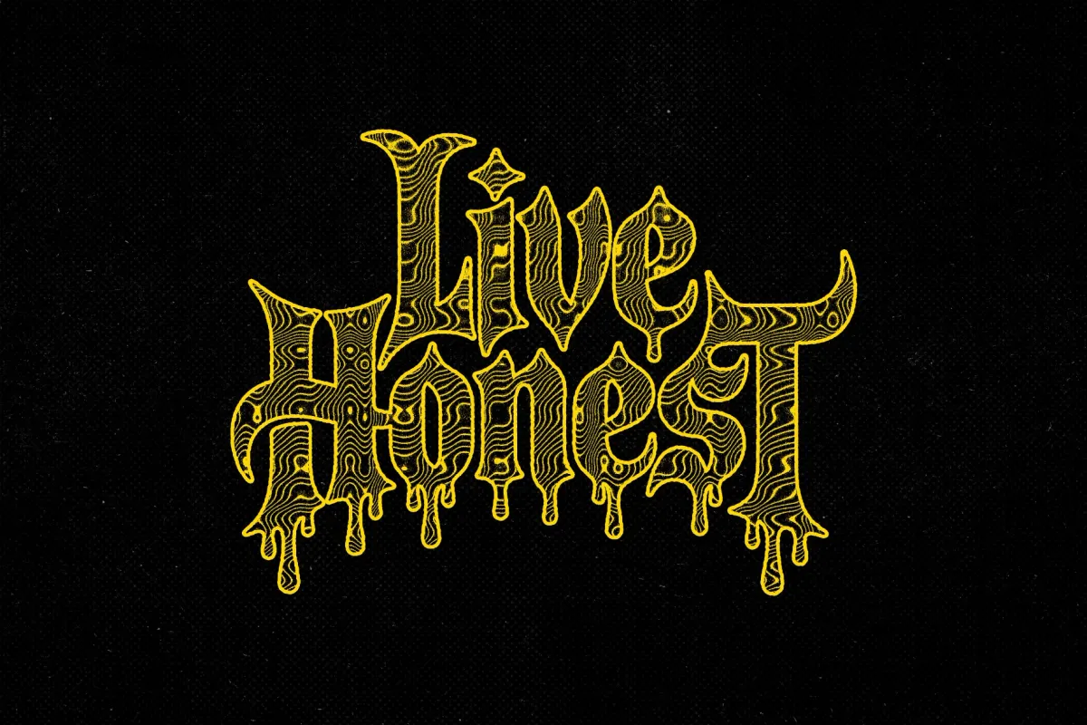 Trippy Ink Stamp Text Effect