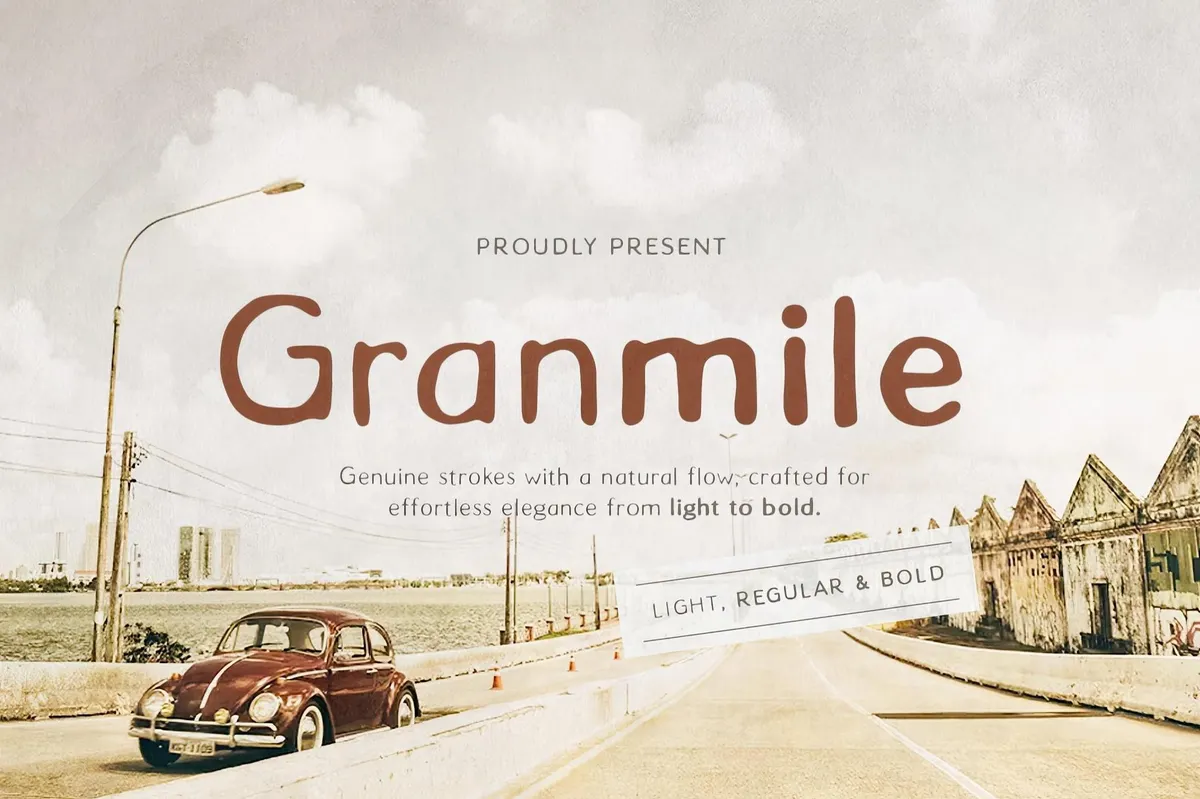 Granmile – Authentic Handwritten Typeface