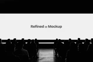 Product Launch Screen Mockup
