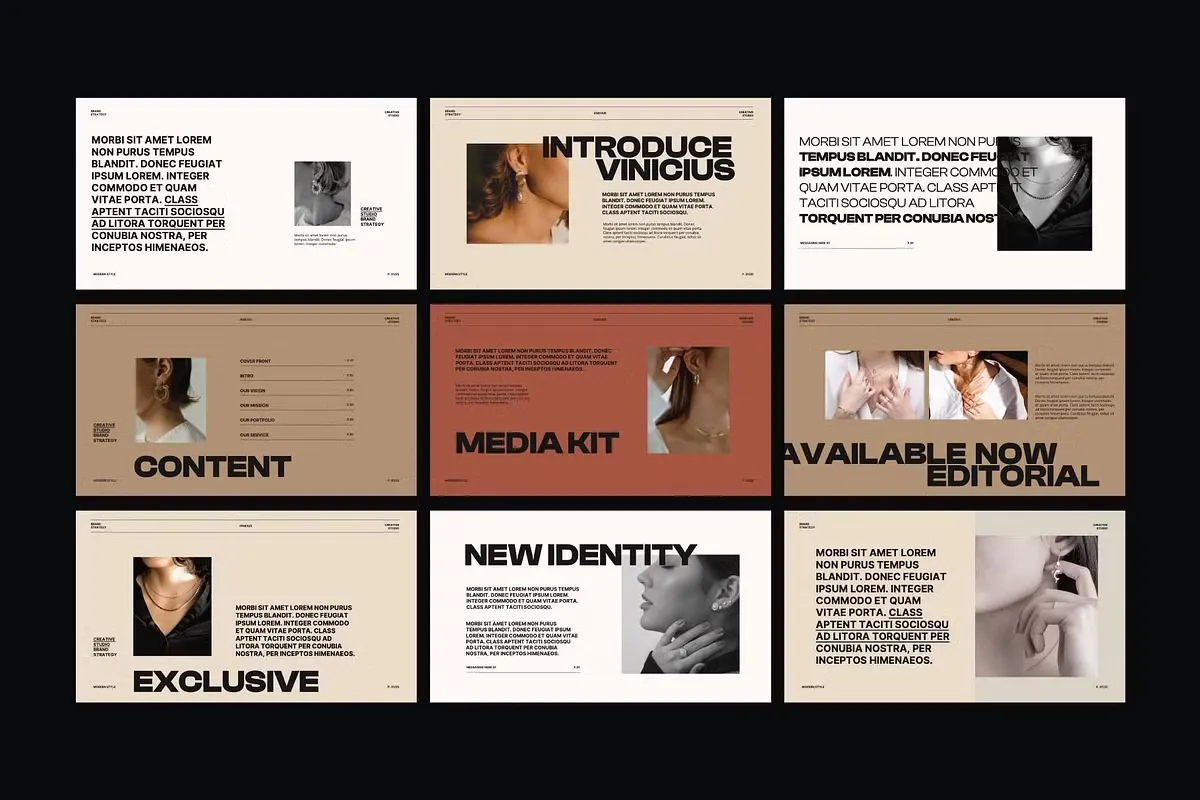 Creative Brand Strategy Keynote Presentation