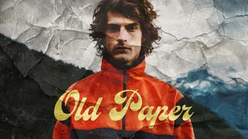 Old Cracked Paper Photo Effect