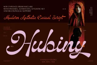 Hubiny - Elegant Script Font