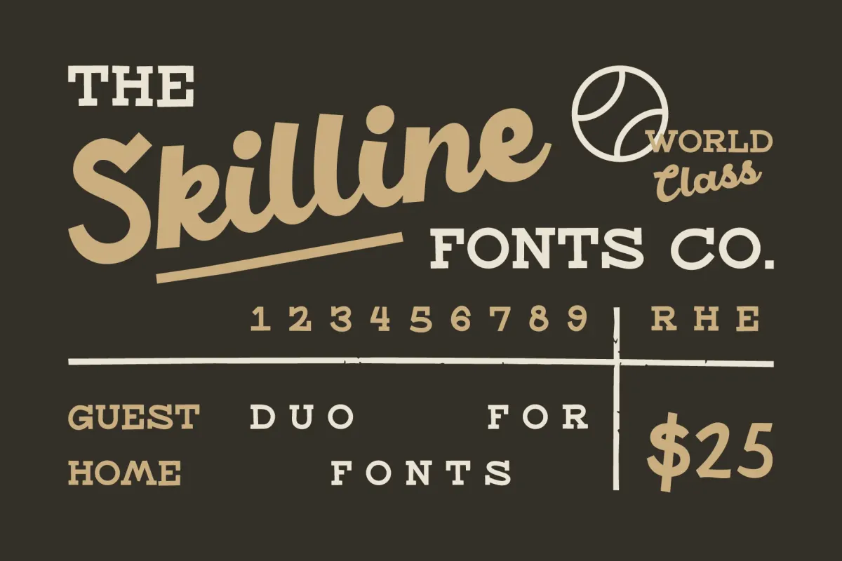 SFC Gazie - Retro Sports Font Duo