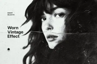 Worn Vintage Photo Effect