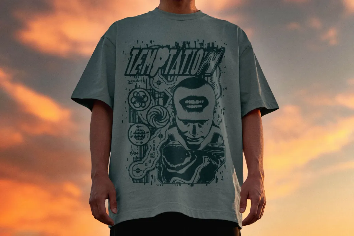 Sunset T-Shirt Mockup