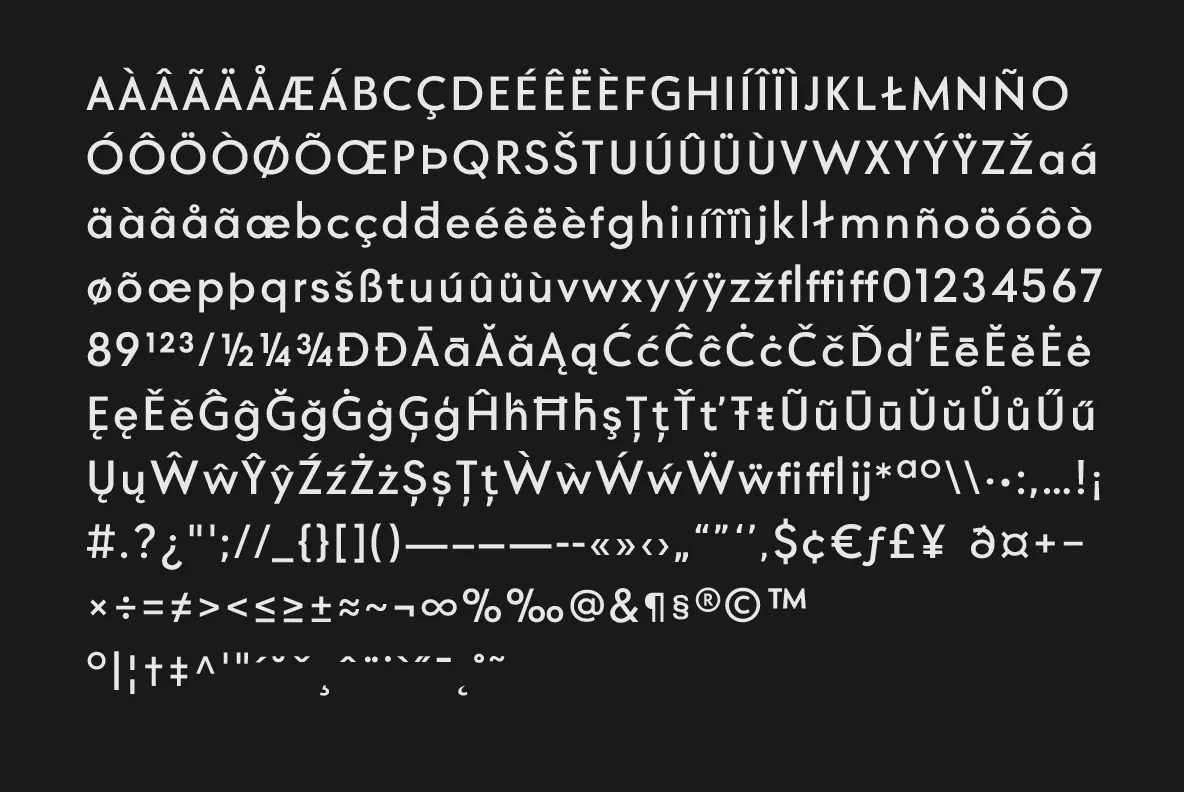 Mantri – Geometric Sans Font Family