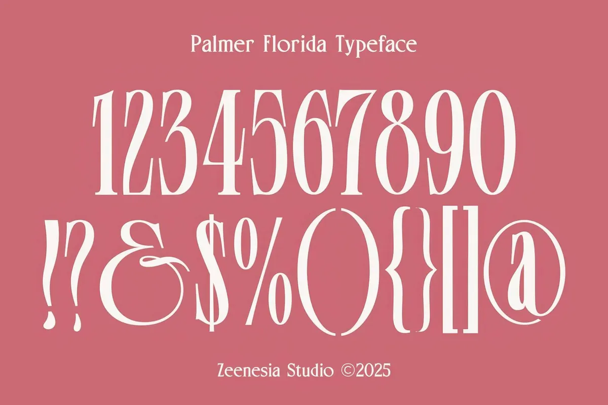 Palmer Florida Display Serif