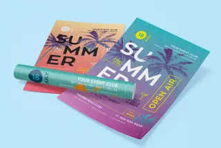 Summer Poster Template