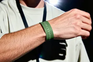 Event Wristband Mockup
