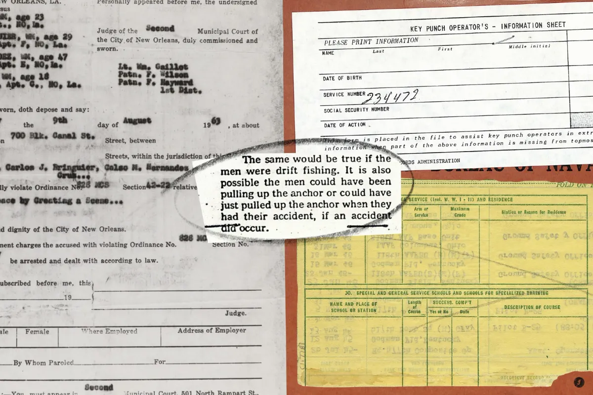 Criminal Bureau Collage Kit