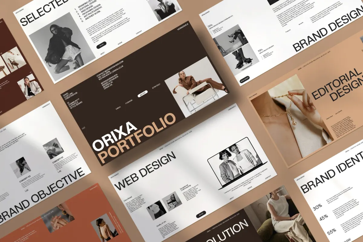 Orixa Portfolio Presentation Template
