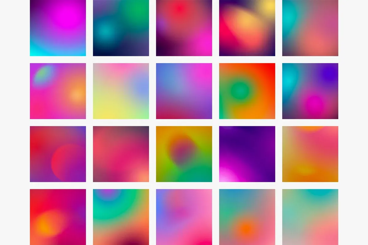 Funky Gradient Textures Vol.2