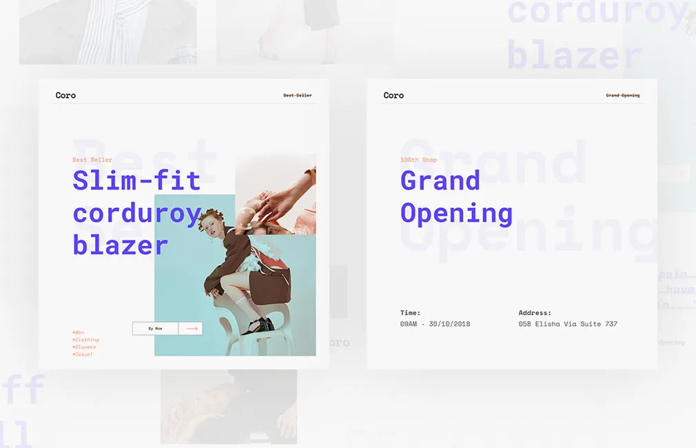 Coro Instagram Templates