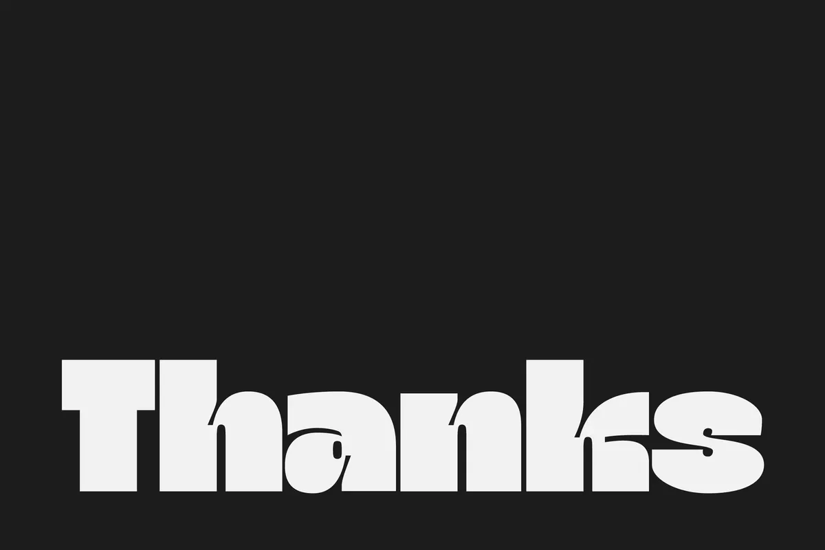 Inktera - Bold Ink Trap Display Font