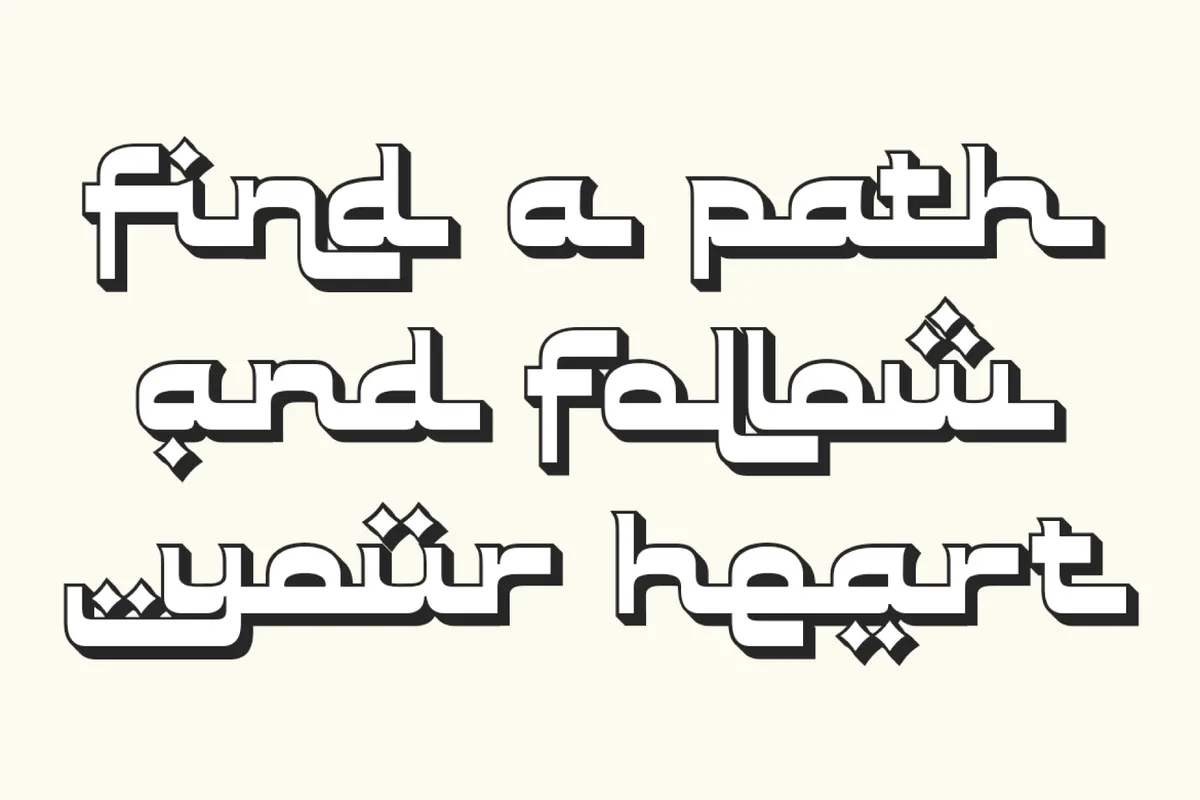 Serunya Ramadhan - Arabic Style Font
