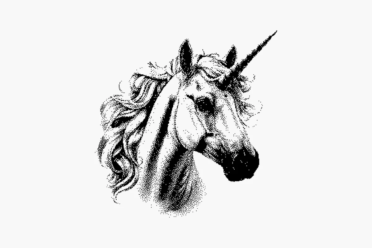 Dithering Bitmap Vector Shapes Collection