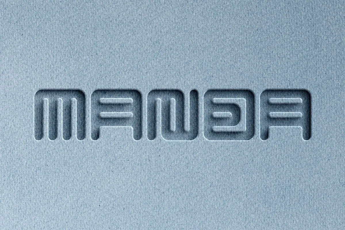 Paper Logo Cutout Mockup