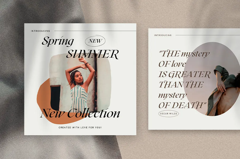 #InstaWriter — Canva Post Templates