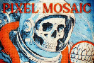 Pixelated Mosaic Photo Effect