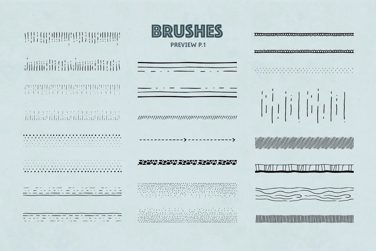 The Fairy Vector Illustrator Brushes