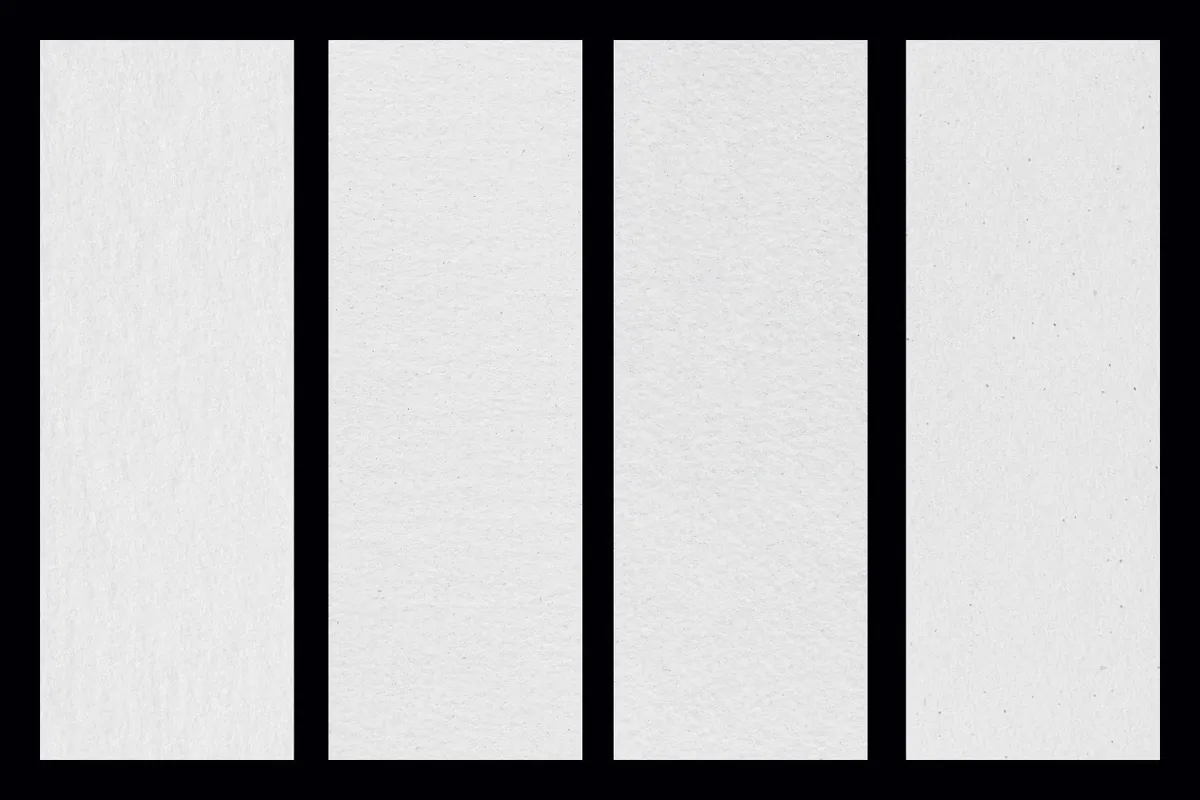 Paper Surface Archive: 12 Scanned Paper Textures