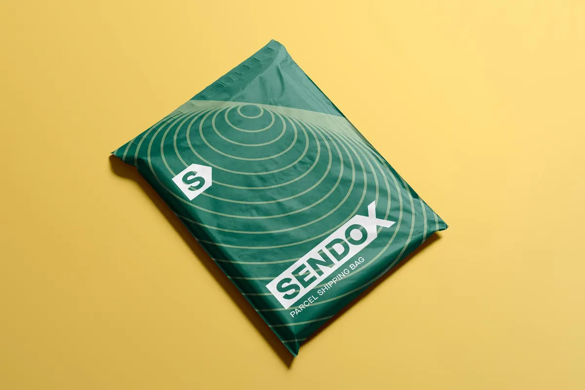 Poly Mailer Bag Mockup