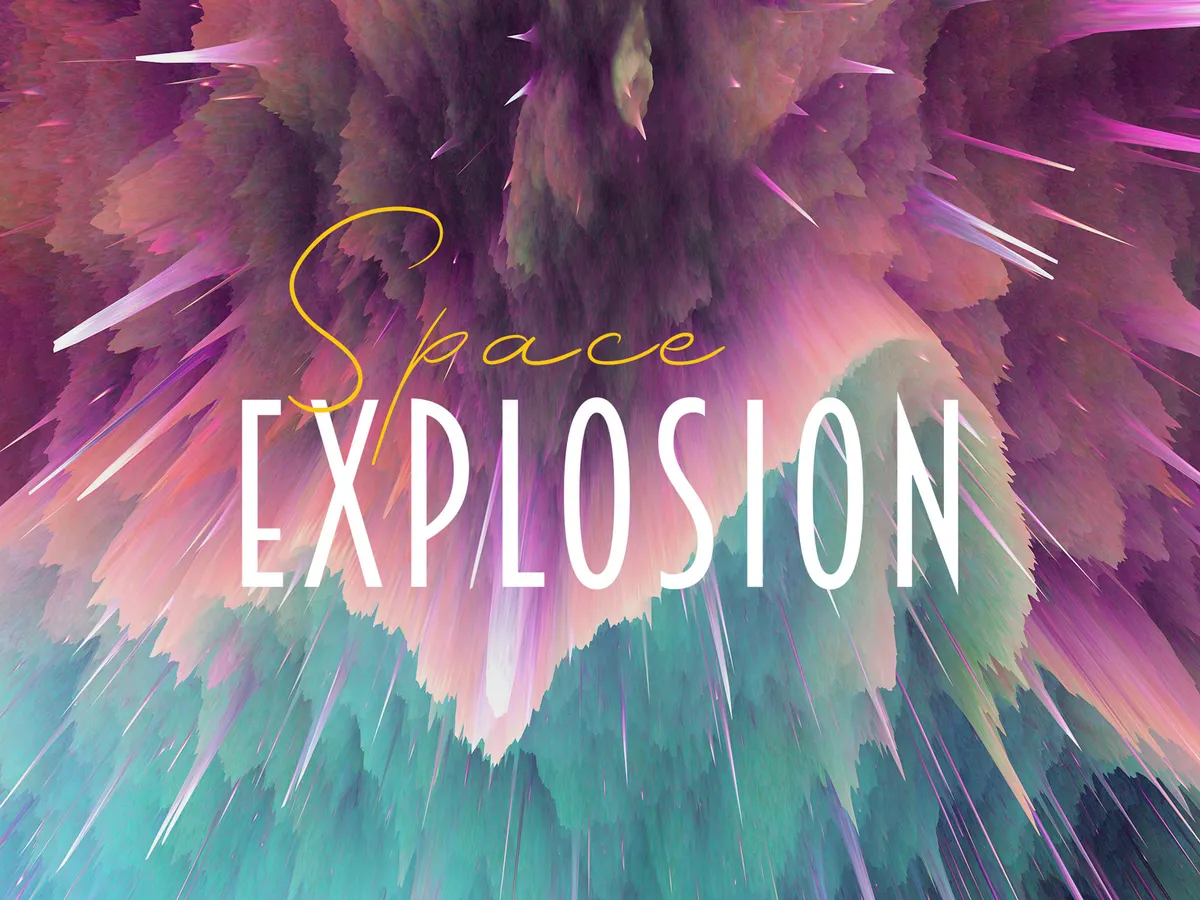 Space Explosion Backgrounds