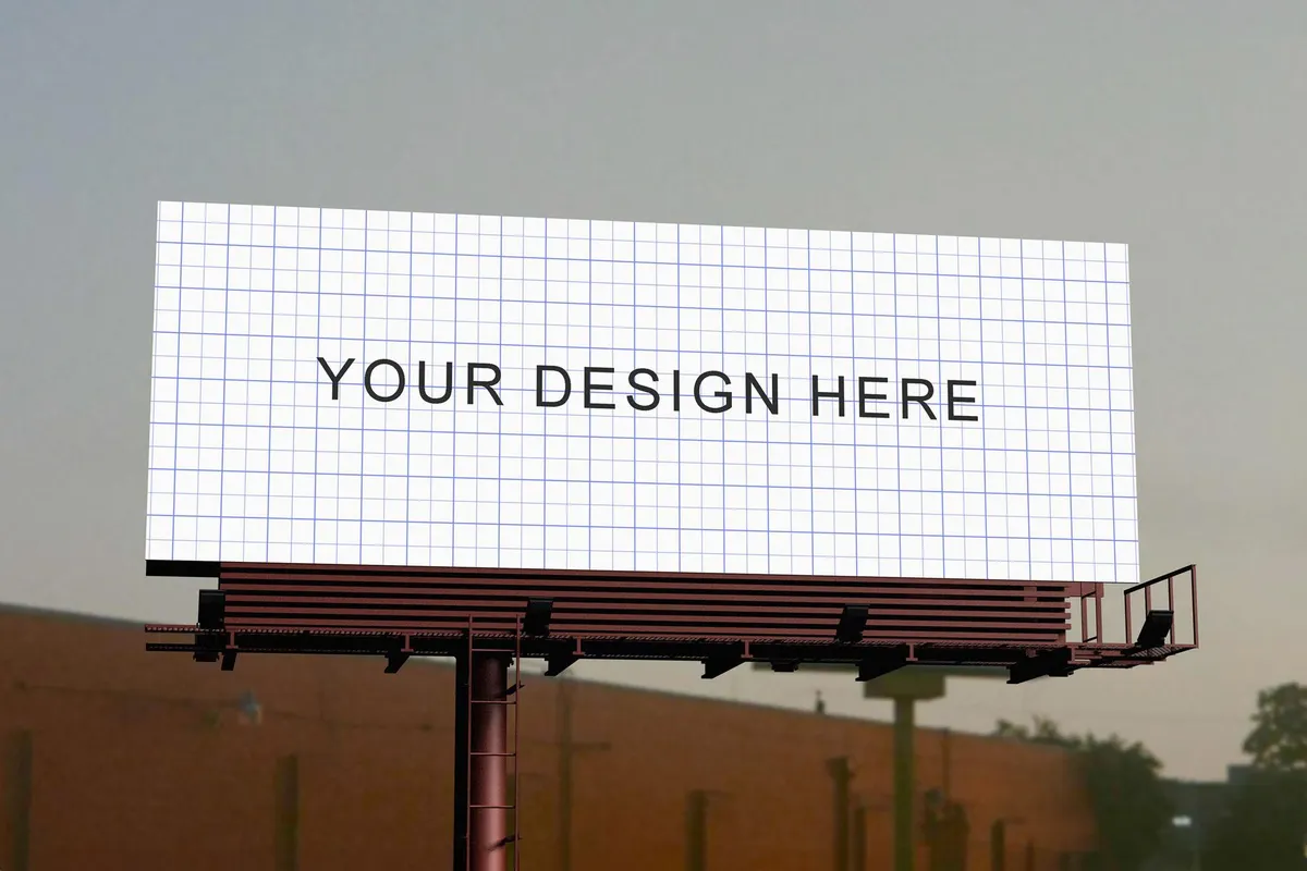 Urban Billboard Mockup