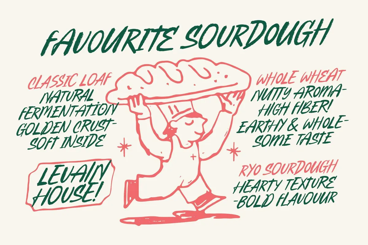 TNSC Doodles Carnival - Handwritten Font
